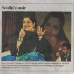 Bhajan Sandhya by Anuradha Paudwal Chd. Tribune 22.12.15