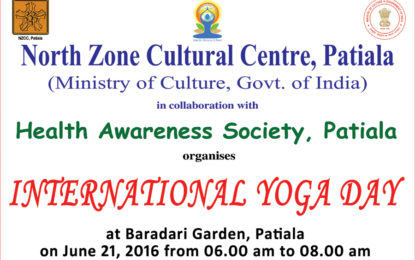 International Yoga Day at Patiala