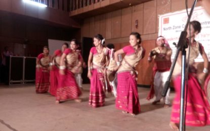 Artists performing at Sunder Nagar (HP) during Sanskritik Cultural Yatra 2016 Phase 2