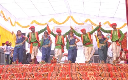 NZCC – Cultural programme at Baba Kundan Singh College, Muhar, District Ferozepur (Punjab) on September 24, 2016.