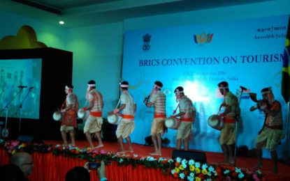 BRICS CONVENTION ON TOURISM INAUGURATED TODAY I.e. 1st September at Khajuraho