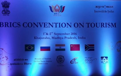 BRICS CONVENTION on Tourism at Khajuraho.