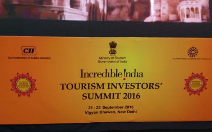 Inaugural ceremony of Tourism Investors Summit at Vigyan Bhawan and cultural program at Ashoka Hotel New Delhi.
