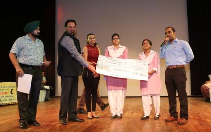 ‘Jigyasa’ – a Quiz Contest at Kalidasa Auditorium, Virsa Vihar Kendra, Patiala on October 5, 2016.