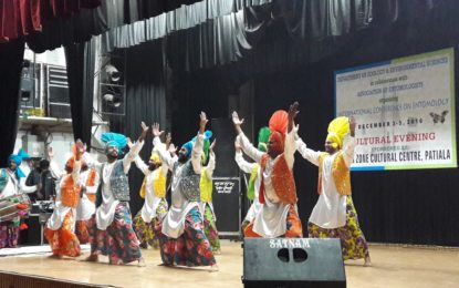 ‘Cultural Evening’ organized by NZCC at Punjabi University Patiala on Dec. 3,2016