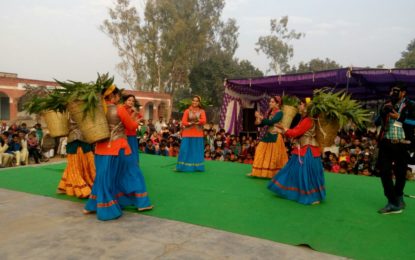 Outreach programme during ‘International Gita Mahotsav’ at village Jyotisar Dist. Kurukshetra, Haryana on December 10, 2016.