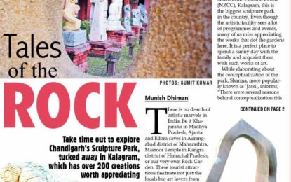 Press Clippings (13-01-2017) ‘Sculpture Park’ at Kalagram, Manimajra, Chandigarh Sub office of North Zone Cultural Centre, Patiala.