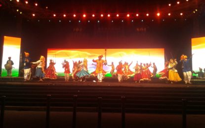 Full dress rehearsal at Lal Qilla for Bharat Parv to be organised from 26th to 31st January 2016.