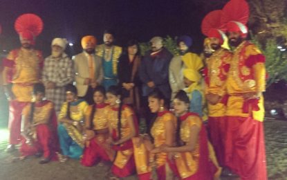 NZCC Celebrates ‘Lohri Festival’ at Punjab Raj Bhawan Chandigarh on 13/01/2017.