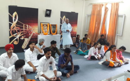 Students performing Play on Final day of Summer Workshop of Theatre organised by NZCC at Virsa Vihar Kendra, Patiala