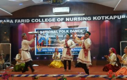 Performances by Artists of NZCC during Baba Sheikh Farid Aagman Purab on 20-9-2017
