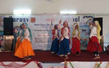 Presentation by artists of NZCC during Baba Sheikh Farid Aagman Purab on 21-7-17