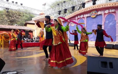 Cultural programmes organised by NZCC PATIALA during Suraj kund International Crafts Mela, Faridabad.