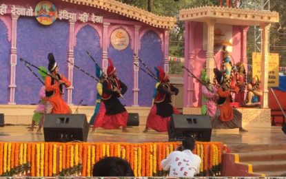 Cultural Presentations by the artists of NZCC on 10/02/2018 during the 32nd Surajkund International Crafts Mela at Surajkund, Faridabad, Haryana.