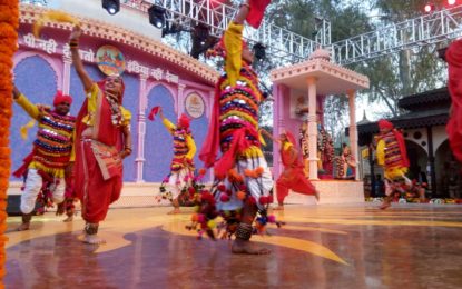 32nd Surajkund International Crafts Mela at Surajkund, Faridabad, Haryana.