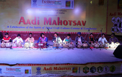 Day 4(5/2/2018) of Aadi Mahotsav being organised from February 2 to 12, 2018 at Kalagram, Chandigarh