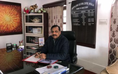 Prof Saubhagya Vardhan, Director NZCC Patiala visited office of NZCC at Srinagar today i.e. on 11th March, 2018.