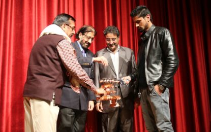Inaugural day of National Theatre Festival organised by NZCC from March 24 to 26, 2018 at Srinagar.