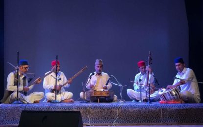 Glimpses of 1st day (28/04/2018) of ‘Mehfil e Sufiyana’ being organised by North Zone Cultural Centre, Patiala from April 28 to 29, 2018 at Tagore Hall, Srinagar.