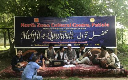 Glimpses of ‘Mehfil e Qawwali’ organised by North Zone Cultural Centre, Patiala (Ministry of Culture, Govt. of India) at Budgam, Kashmir today on 31st May, 2018.