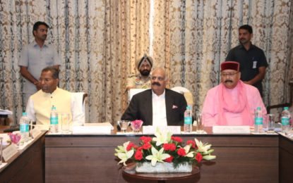 Combined meeting of Executive Board & Governing Body of NZCC, Patiala on August 4, 2018 at Mussorie, Uttarakhand.