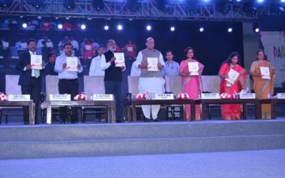 Inauguration ceremony of Paryatan Parv at Rajpath Lawns, New Delhi.