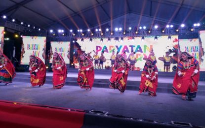 Glimpses of day 8 of Paryatan Parv organised at Rajpath Lawns, New Delhi