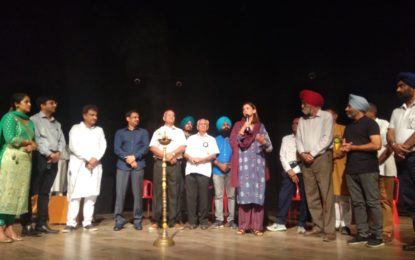 Play “Gorak dhandha” staged today on 11/10/18 at Bathinda