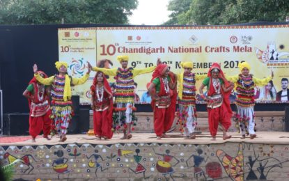 Day – 9 of 10th Chandigarh National Crafts Mela being organised by NZCC at Chandigarh.