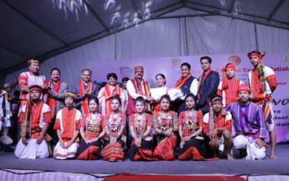 Glimpses of concluding day of Tribal Festival organised by NZCC from March 25 to 29, 2019 at Bilaspur Himachal Pradesh.