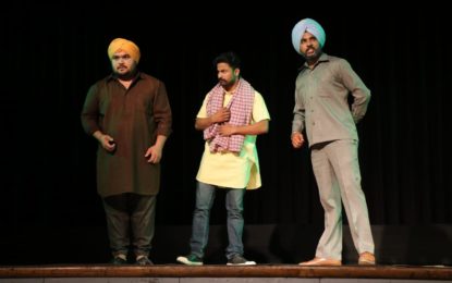 Play “Hun Main Set Haan” staged on September 4, 2019 at Kalidasa Auditorium, Virsa Vihar Kendra, Patiala.