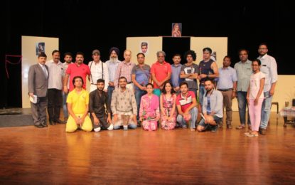 Day -4 of Hasna Mna Hai Comedy Theatre festival being organised by NZCC at Chandigarh from Sept. 7 to 21, 2019.