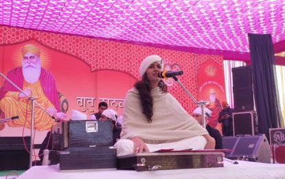 Sufi/devotional singing by Dr. Mamta Joshi at Malout on 27/11/2019.