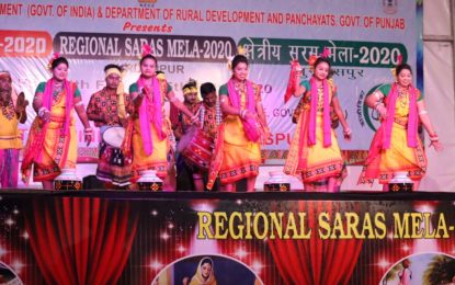 SARAS Mela at Gurdaspur from February 4 to 15, 2020