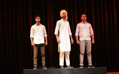 Gagan Damama Bajeyo play organised by NZCC on March 23, 2022