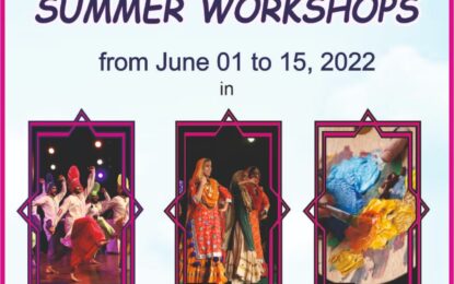 Summer Workshops from June 01 to 15, 2022 at Virsa Vihar Kendra, Patiala